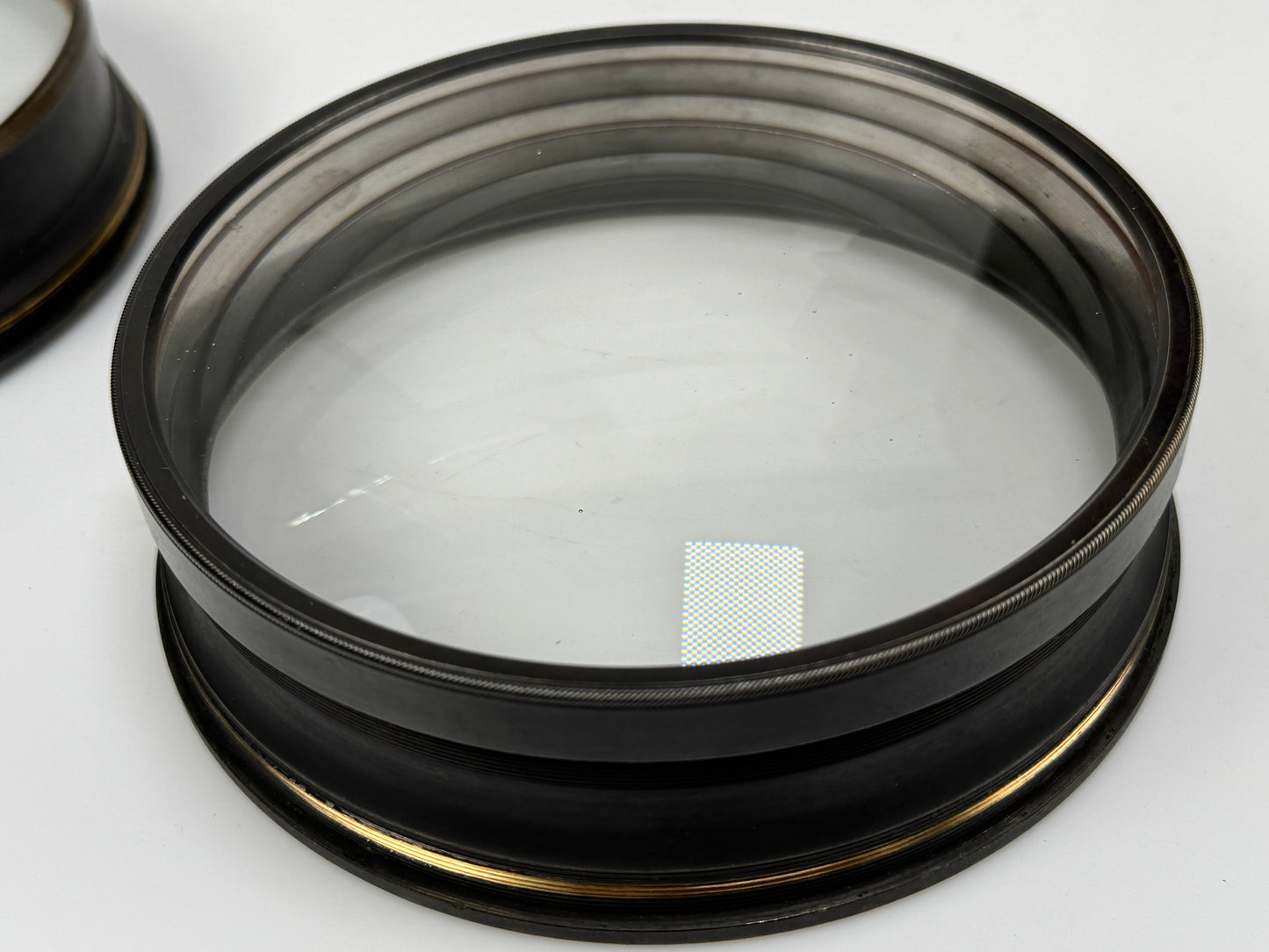 Holmes Booth Haydens early brass camera lens Large SN 6213 petzval