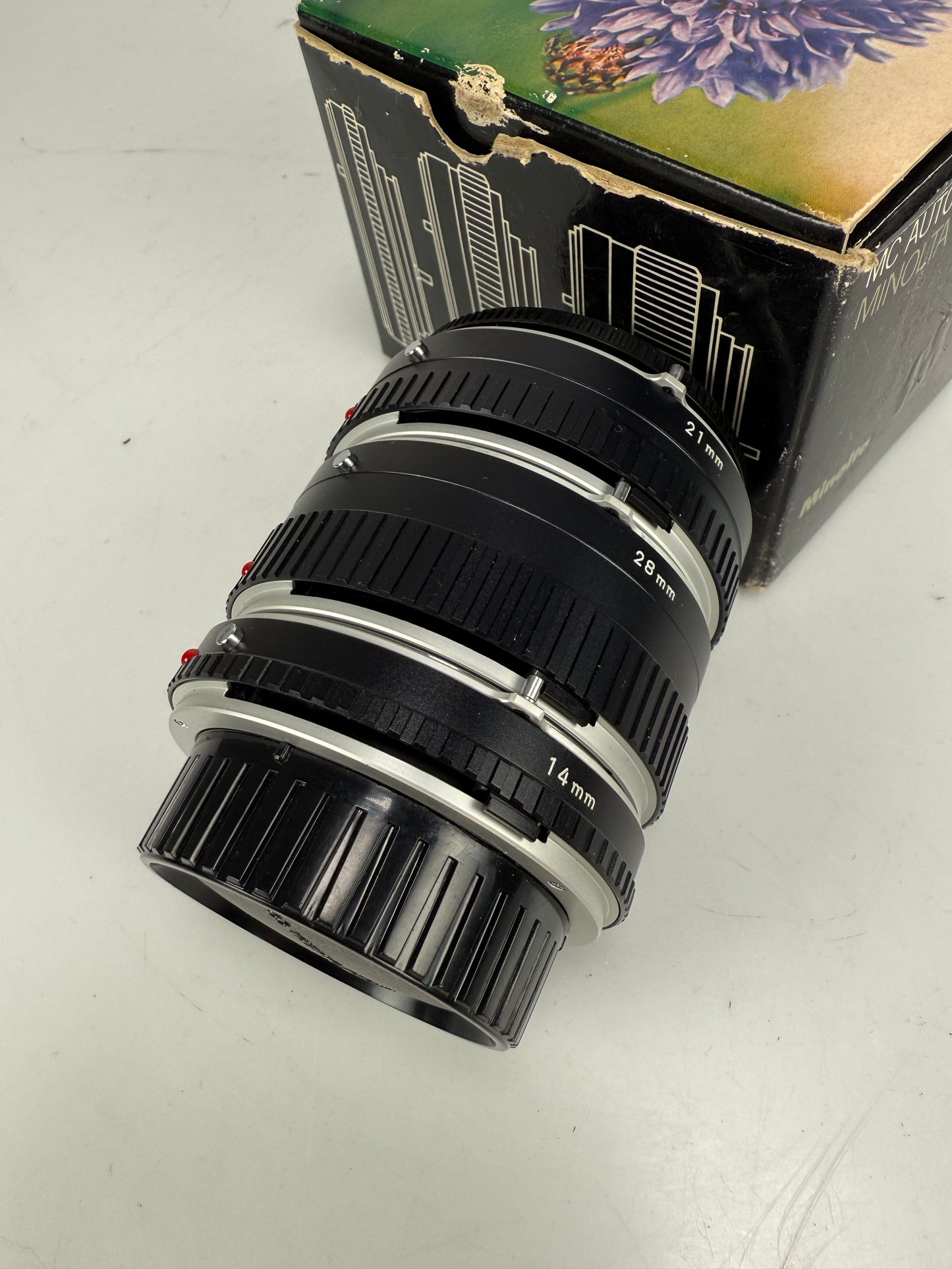 Minolta MC Auto Extension Tubes for camera lenses