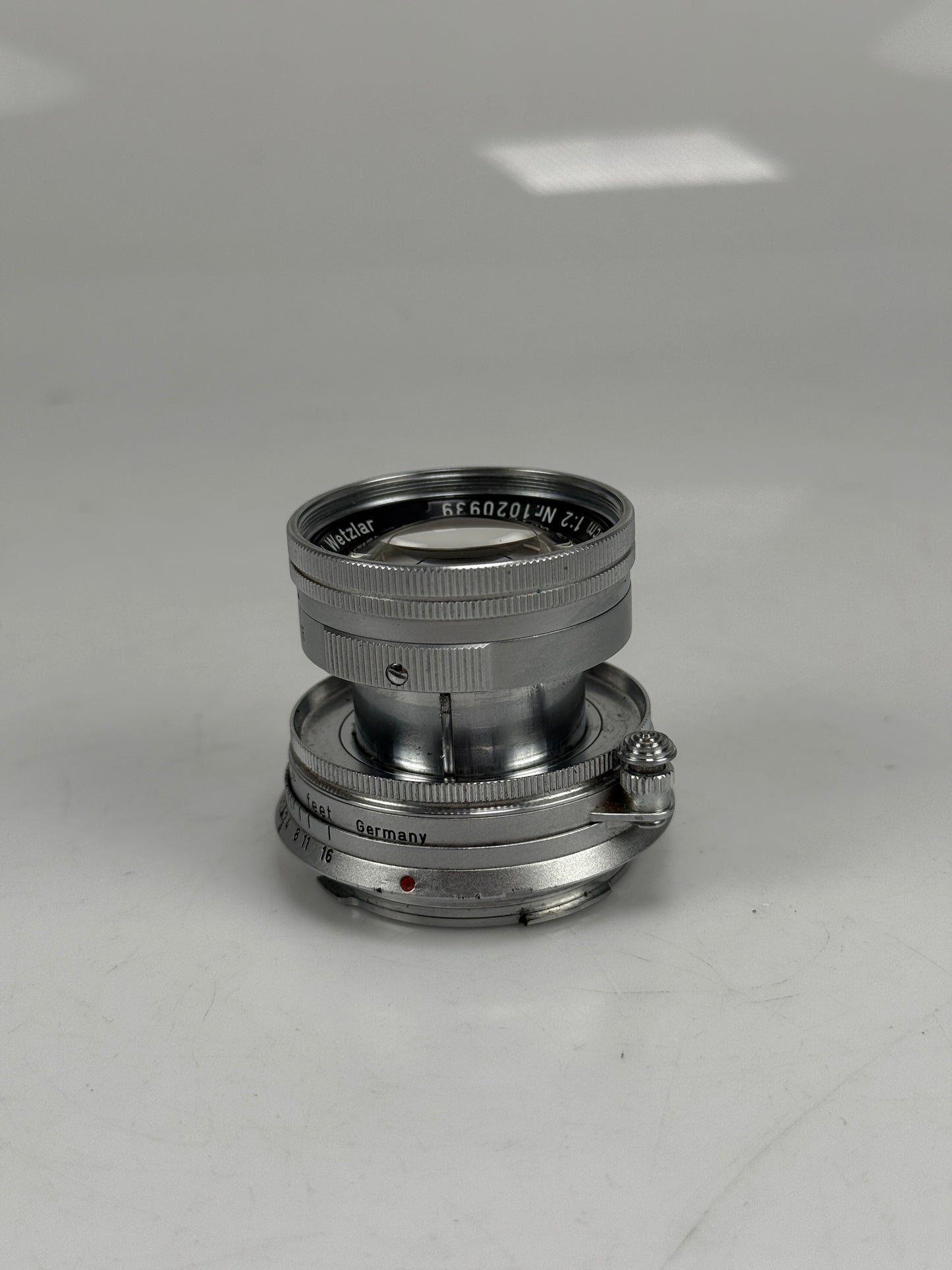 Leica Leitz Summicron 5cm 50mm f2 Collapsible Lens for M mount Rangefinder