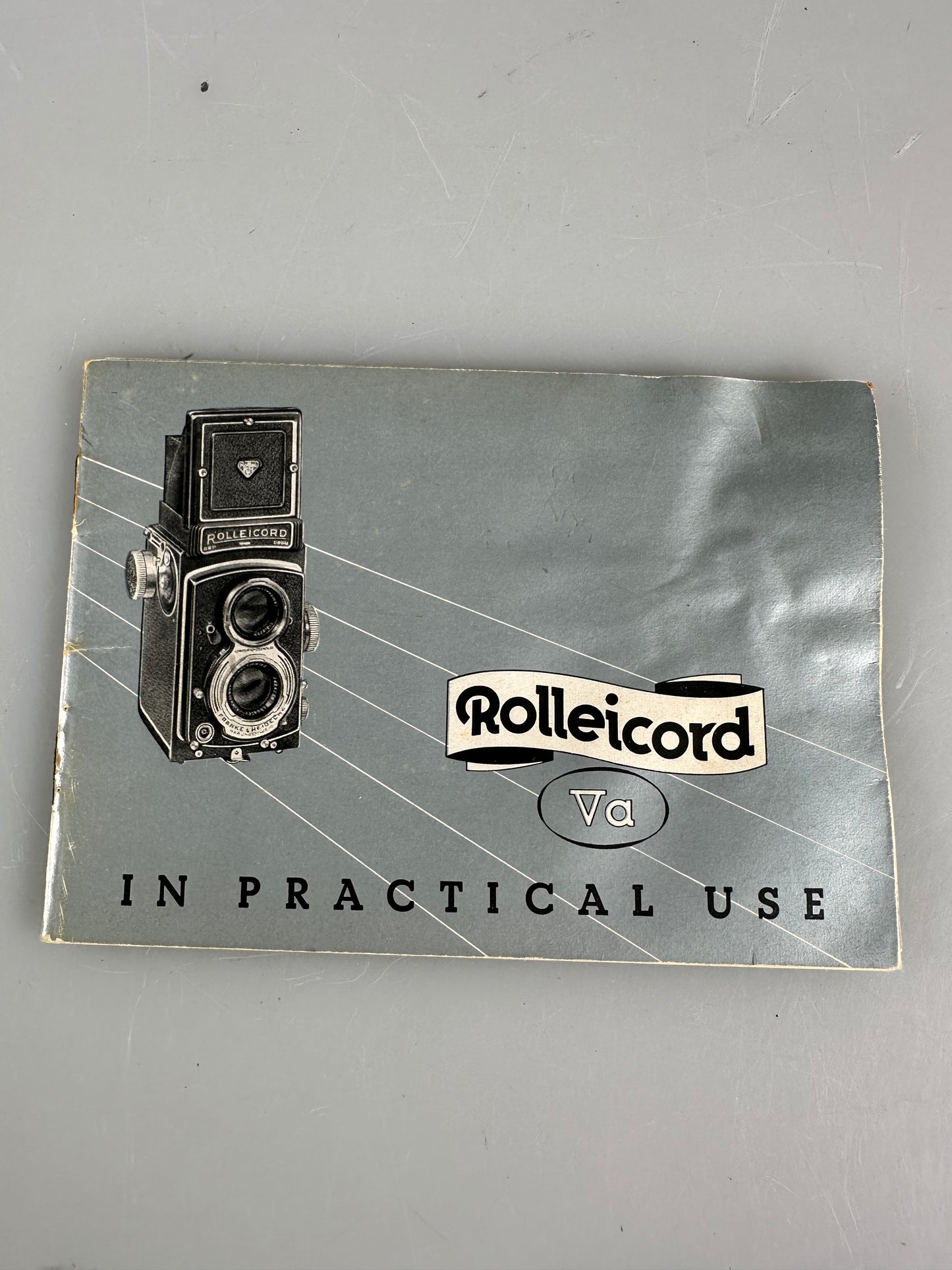 Rolleicord Va Camera Film Instruction Book Manual