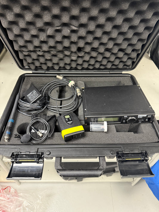SHURE ULX1-M1 kit with Lav Mic & ULXP4 Receiver