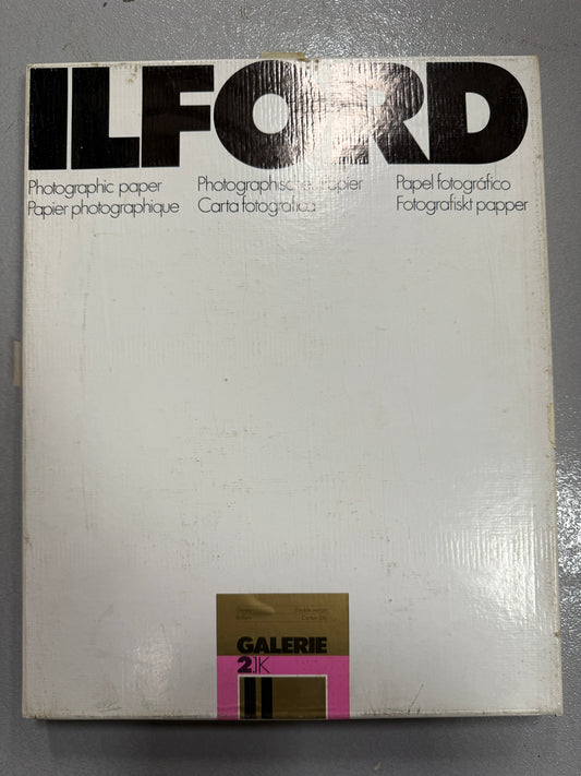 Ilford Ilfobrom Galerie 2.1k 11"x14" Photo Paper 50 sheets unopened NOS fibre