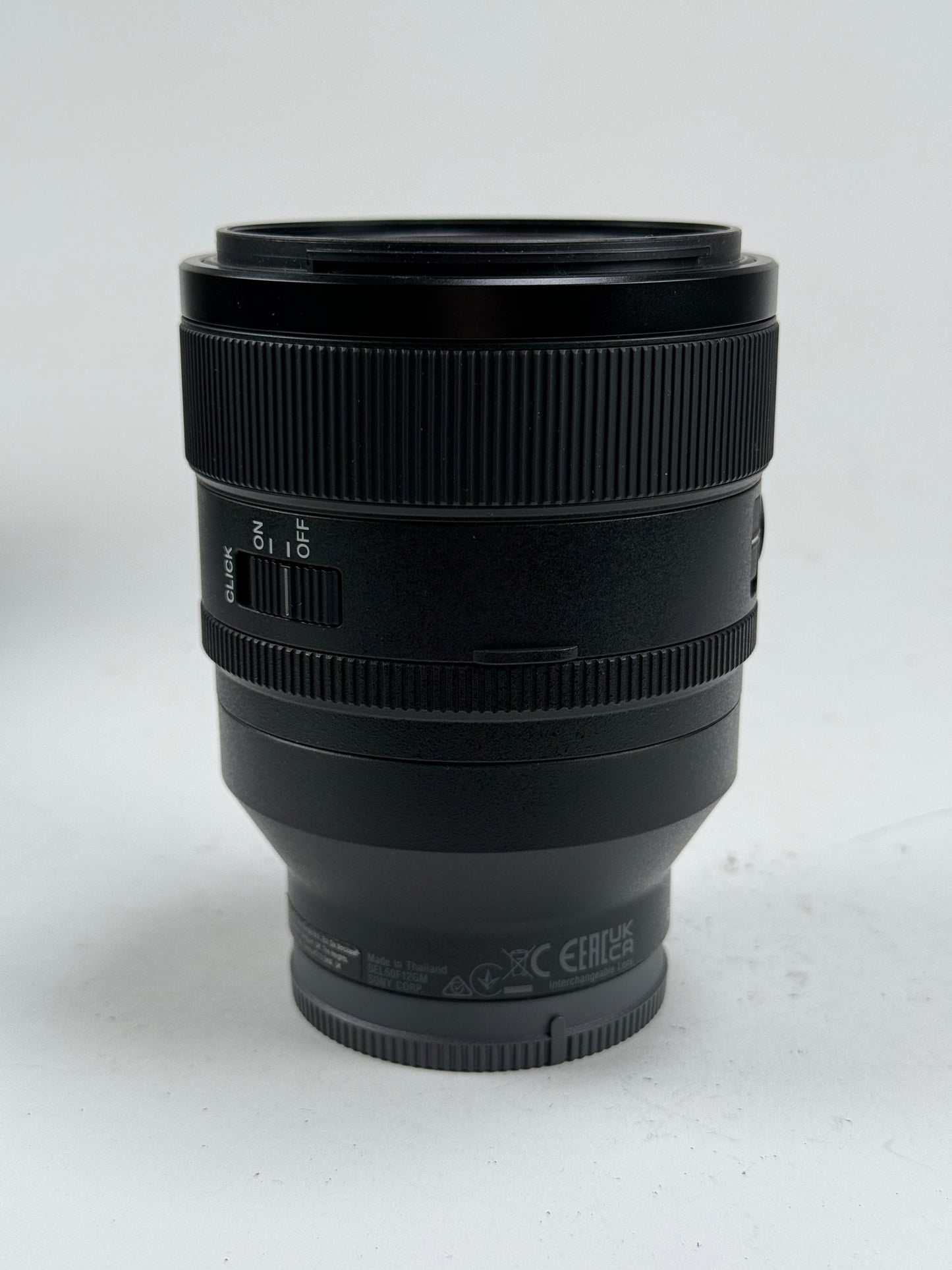 Sony FE 50mm f1.2 GM SEL50F12GM lens