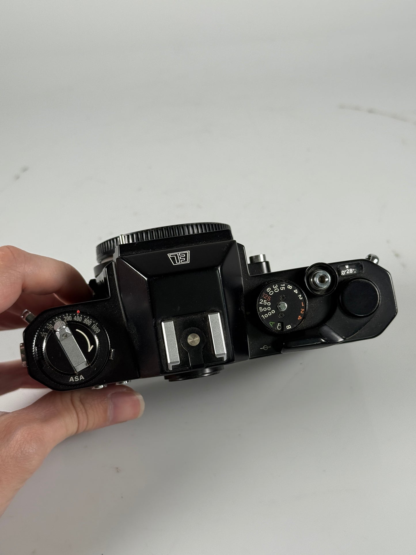 Nikon Nikkormat Nikomat EL 35mm SLR Film Camera Body black