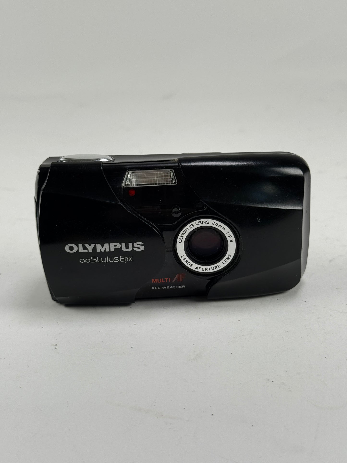 Olympus Stylus Epic 35mm point and shoot p&s film camera 35mm f2.8 black