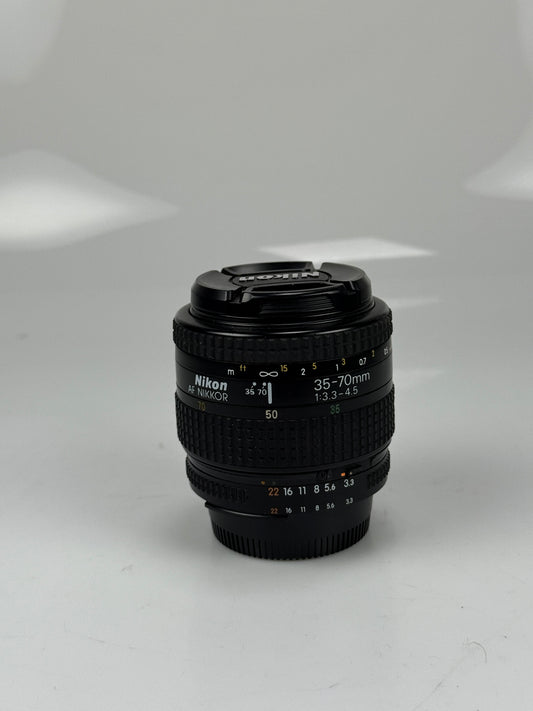 Nikon Nikkor AF 35-70mm f3.3-4.5 lens