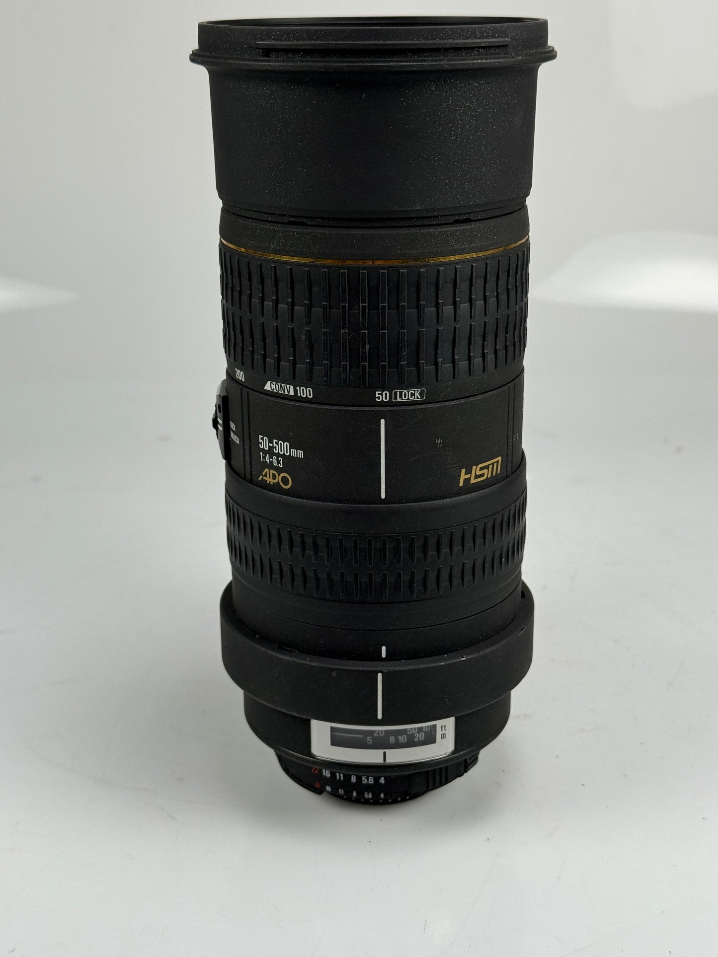 Sigma AF 50-500mm f4-6.3 D EX DG APO HSM Lens Nikon