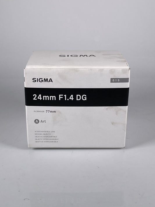 Sigma 24mm f1.4 DG HSM Art Lens for Canon
