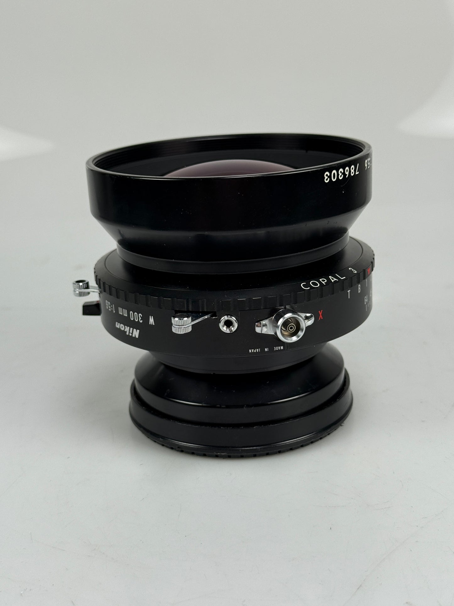 Nikon NIKKOR W 300mm f5.6 Copal 3 Large Format Lens