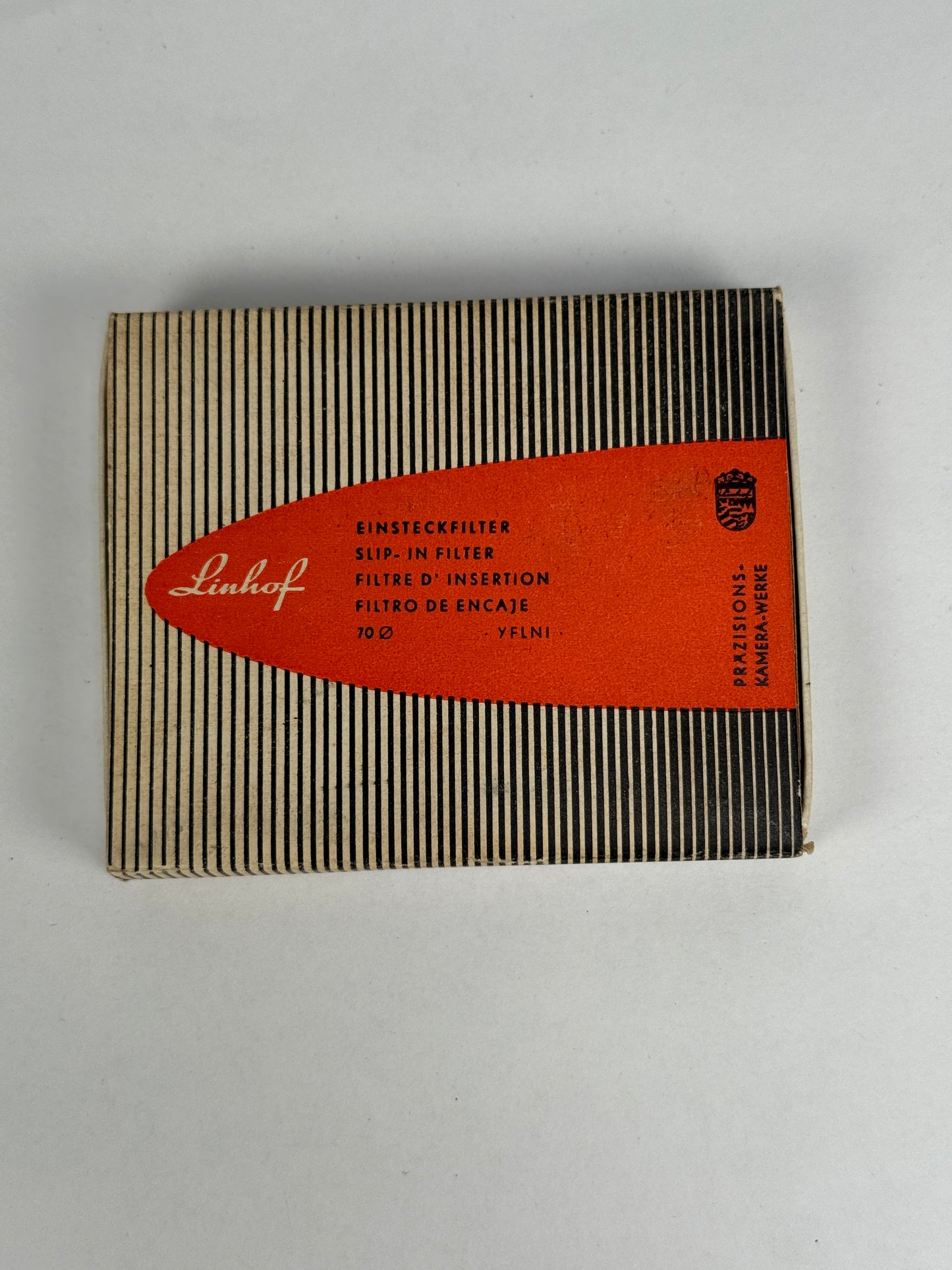 Linhof 70mm Drop in filter for universal shade UV