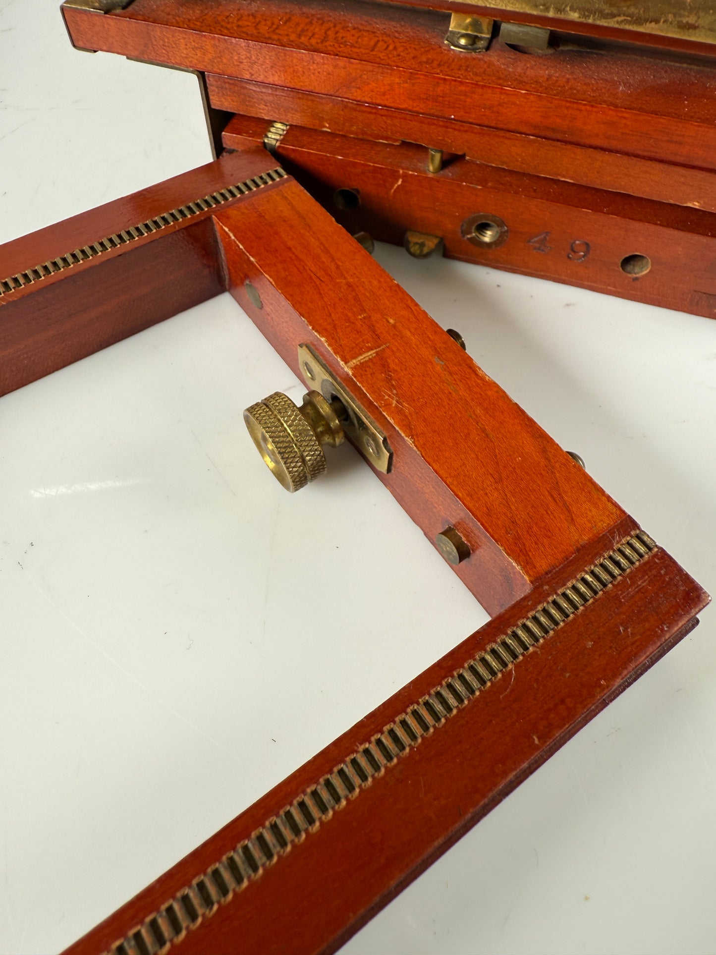 Century No 2 5x7 View Camera wooden with extension