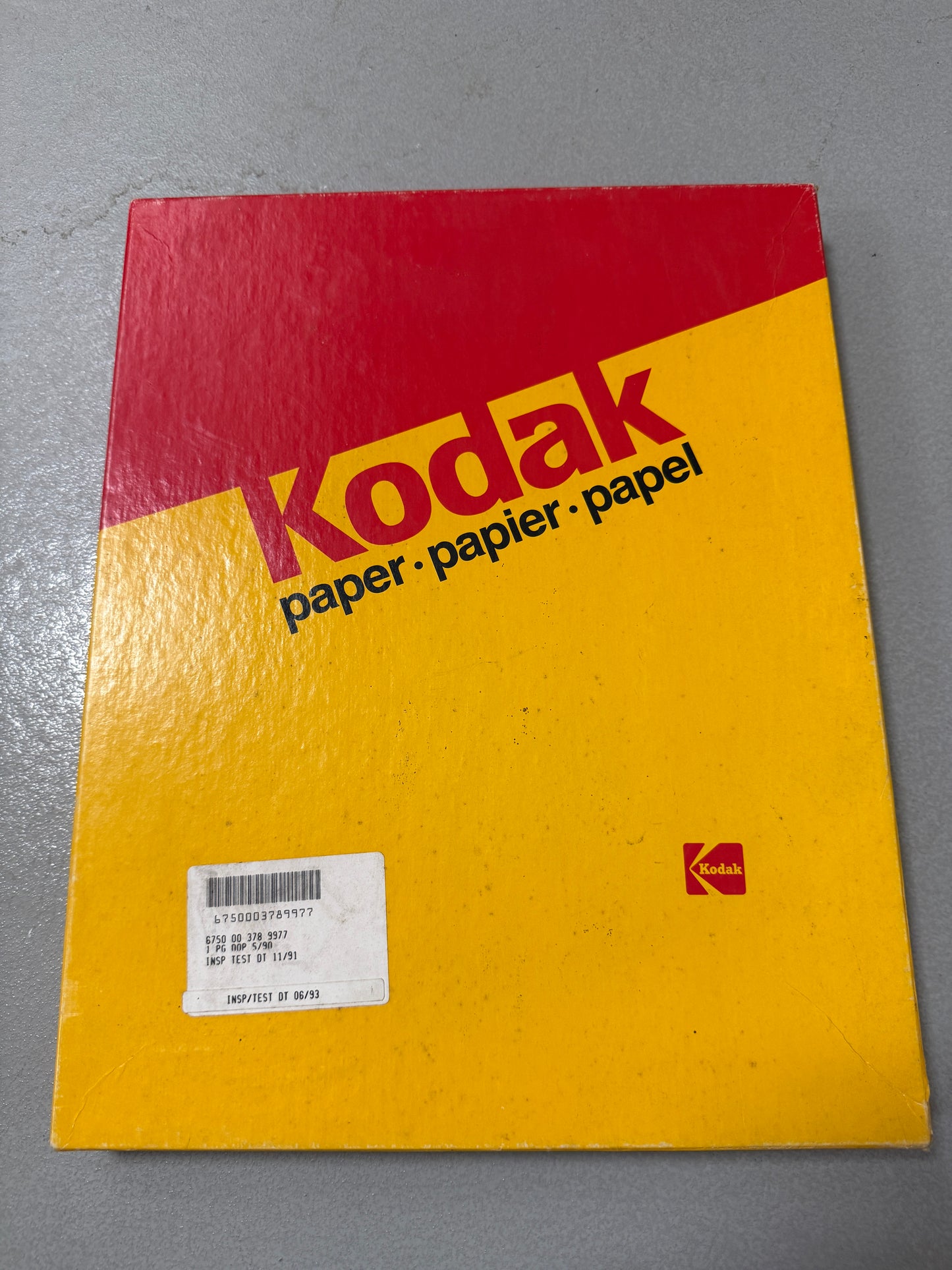 Kodak Professional Paper Ektacolor F 11x14 50 Sheets