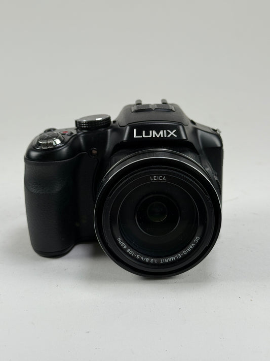 Panasonic Lumix DMC-FZ200 24x Zoom Digital Camera Kit Tested & Works