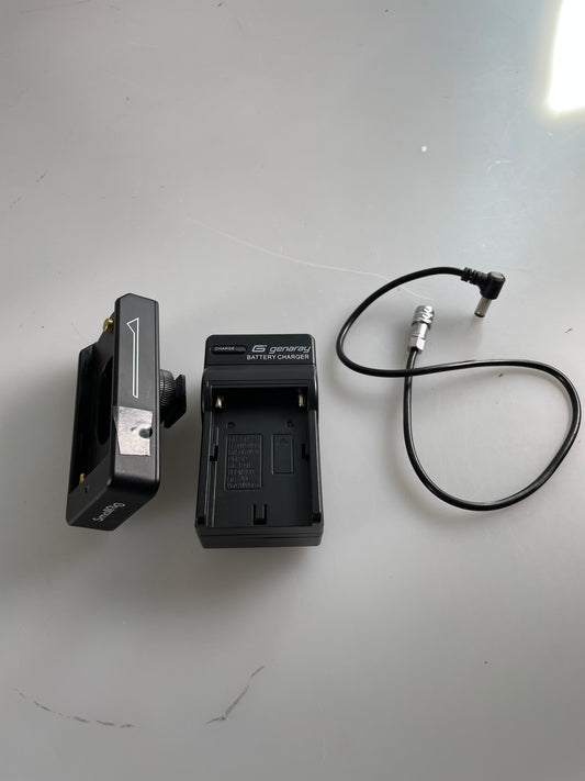 SmallRig NP-F Battery Adapter Plate Lite for Sony NP-F Battery, w/ 12V/7.4V Output Port