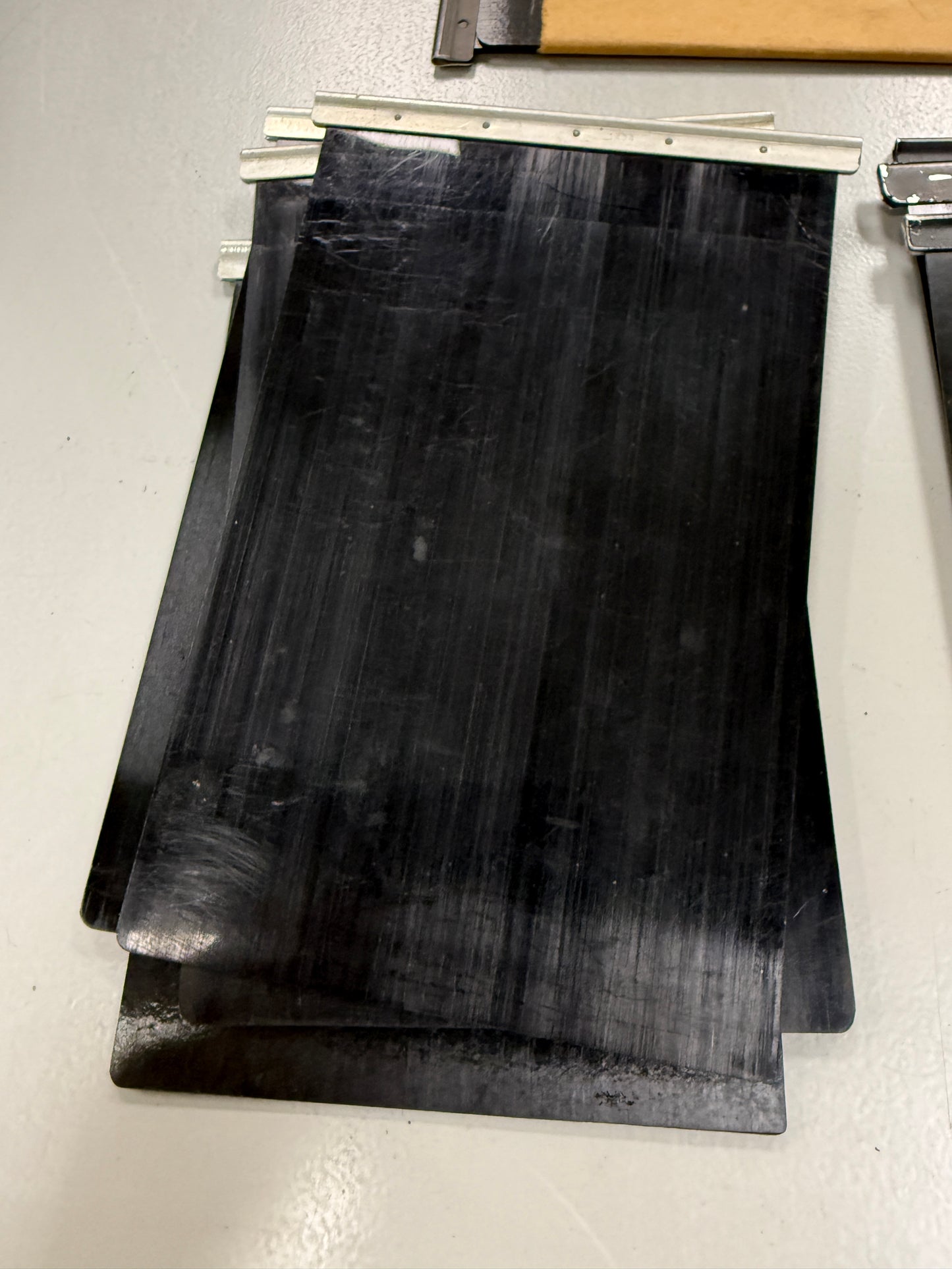 Lot of 18 4x5 dark slides for various film holders