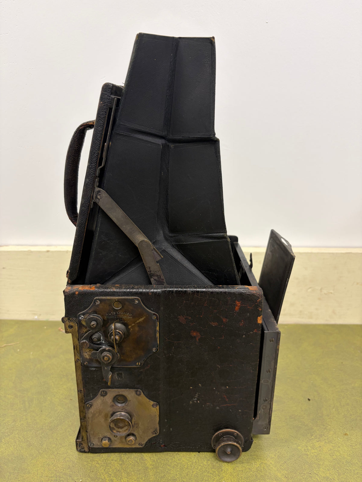 Graflex Auto Curtain Aperture 4x5 Focal Plane Shutter Camera