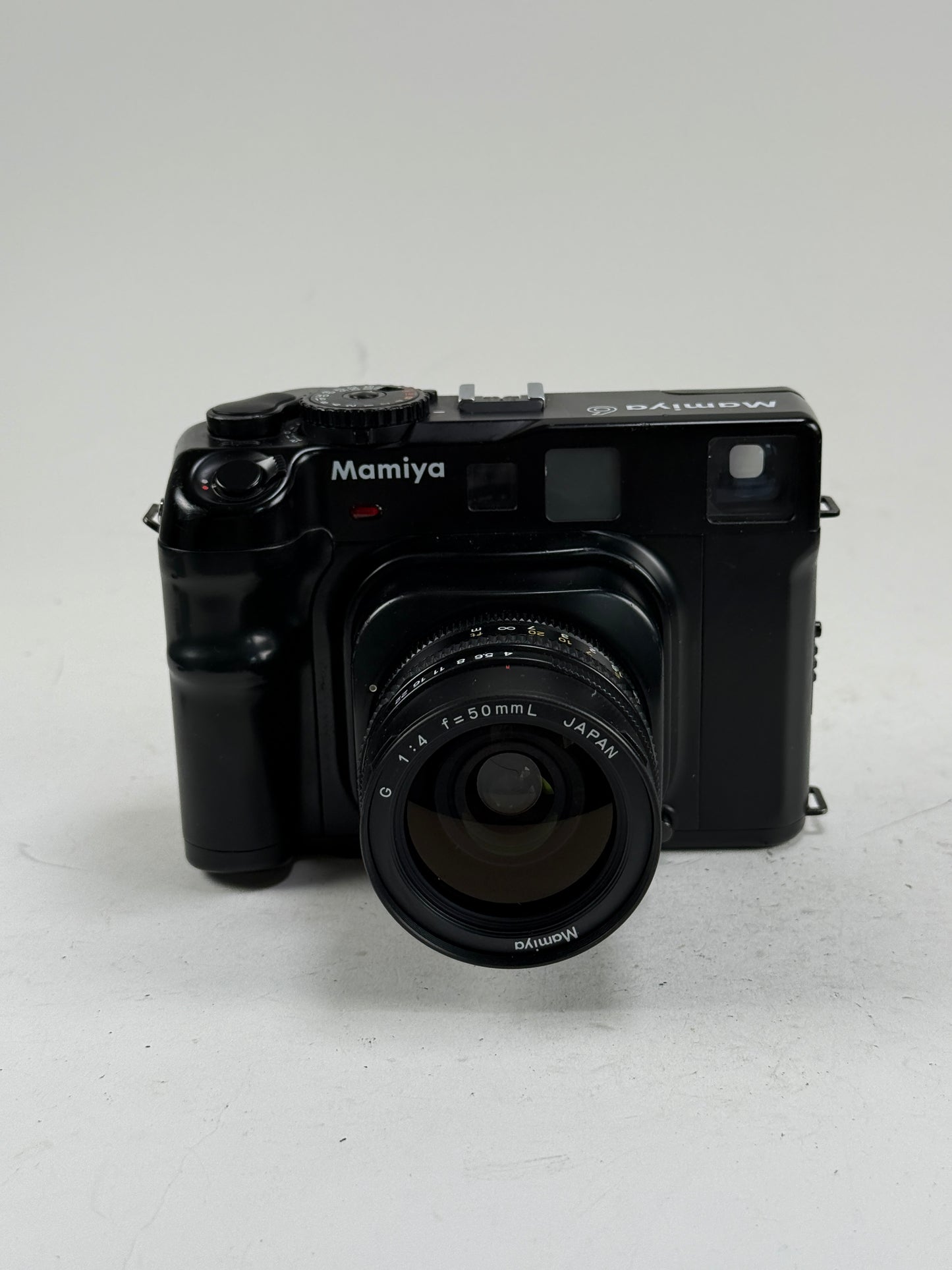 Mamiya 6 medium format rangefinder camera with 50mm f4 L G lens