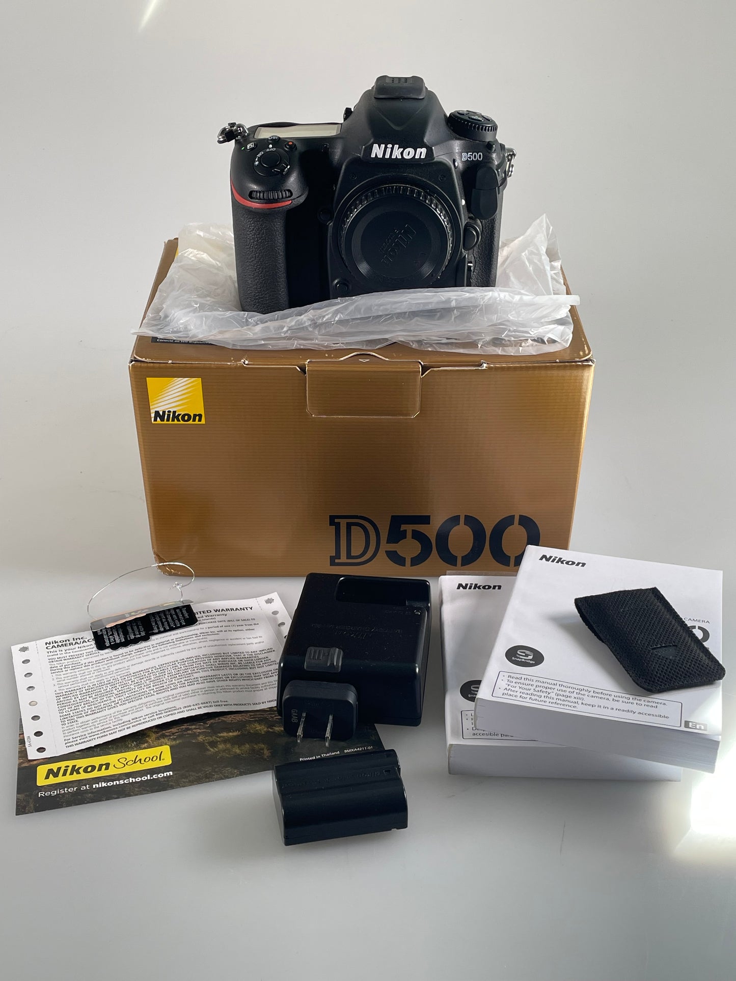 Nikon D500 20.9 MP Digital SLR Camera - Black (Body Only)