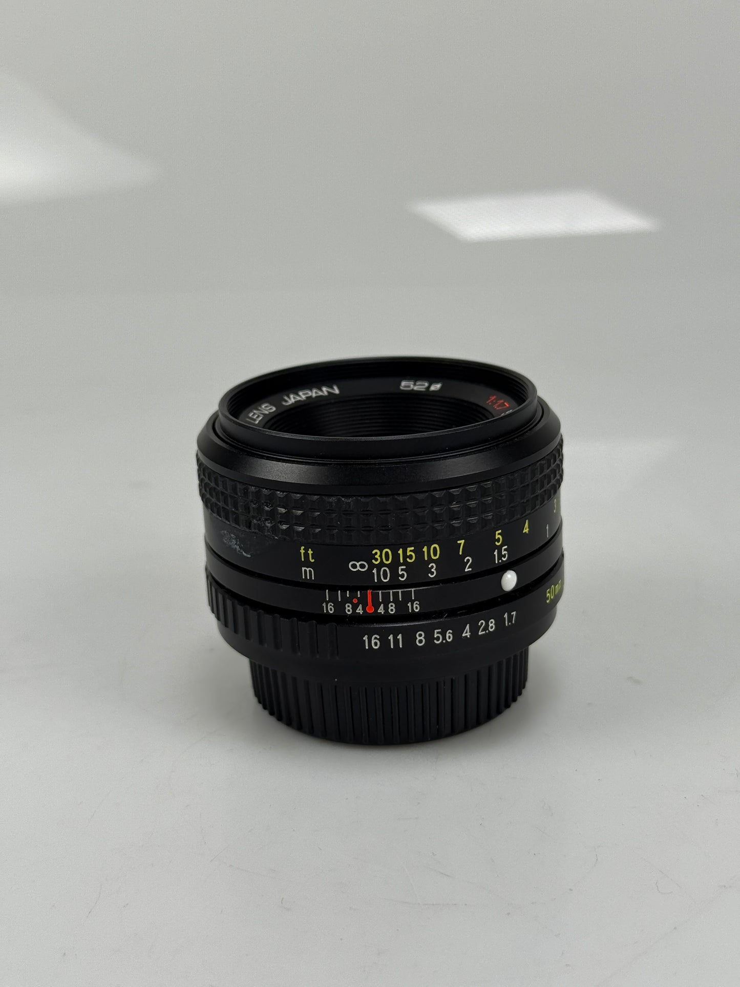 Pentax K Mount Sears Auto MC 50mm f1.7 Manual Focus Prime Lens