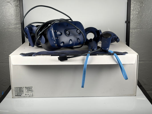 HTC Vive Pro HMD (upgrade kit) Virtual Reality Headset with remotes