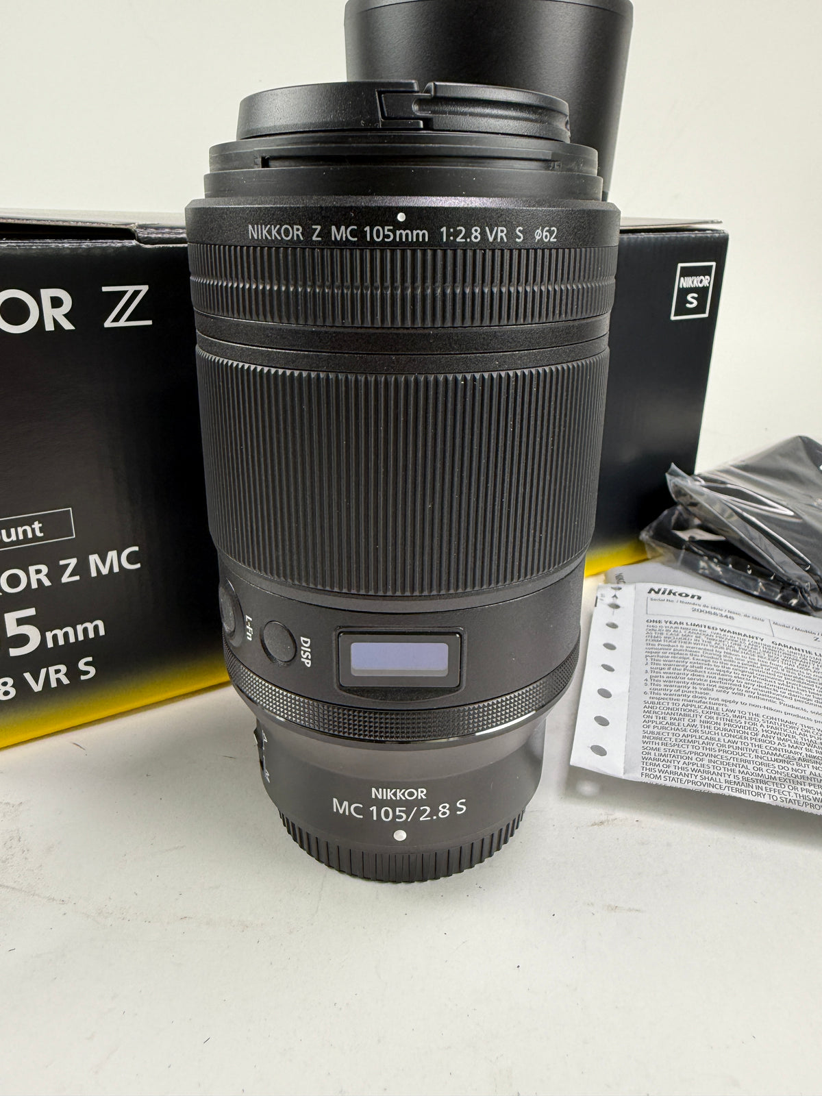 Nikon Z 105mm F2.8 MC VR S Lens