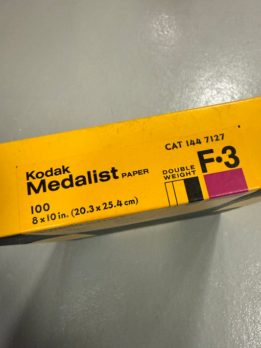 Kodak Medalist F3 Paper - 8x10, 100 sheets, SEALED double weight