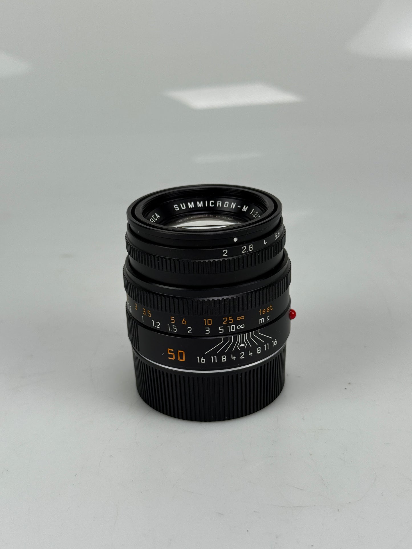 Leica Summicron M 50mm f2 V5 E39 11826 Rangefinder Lens