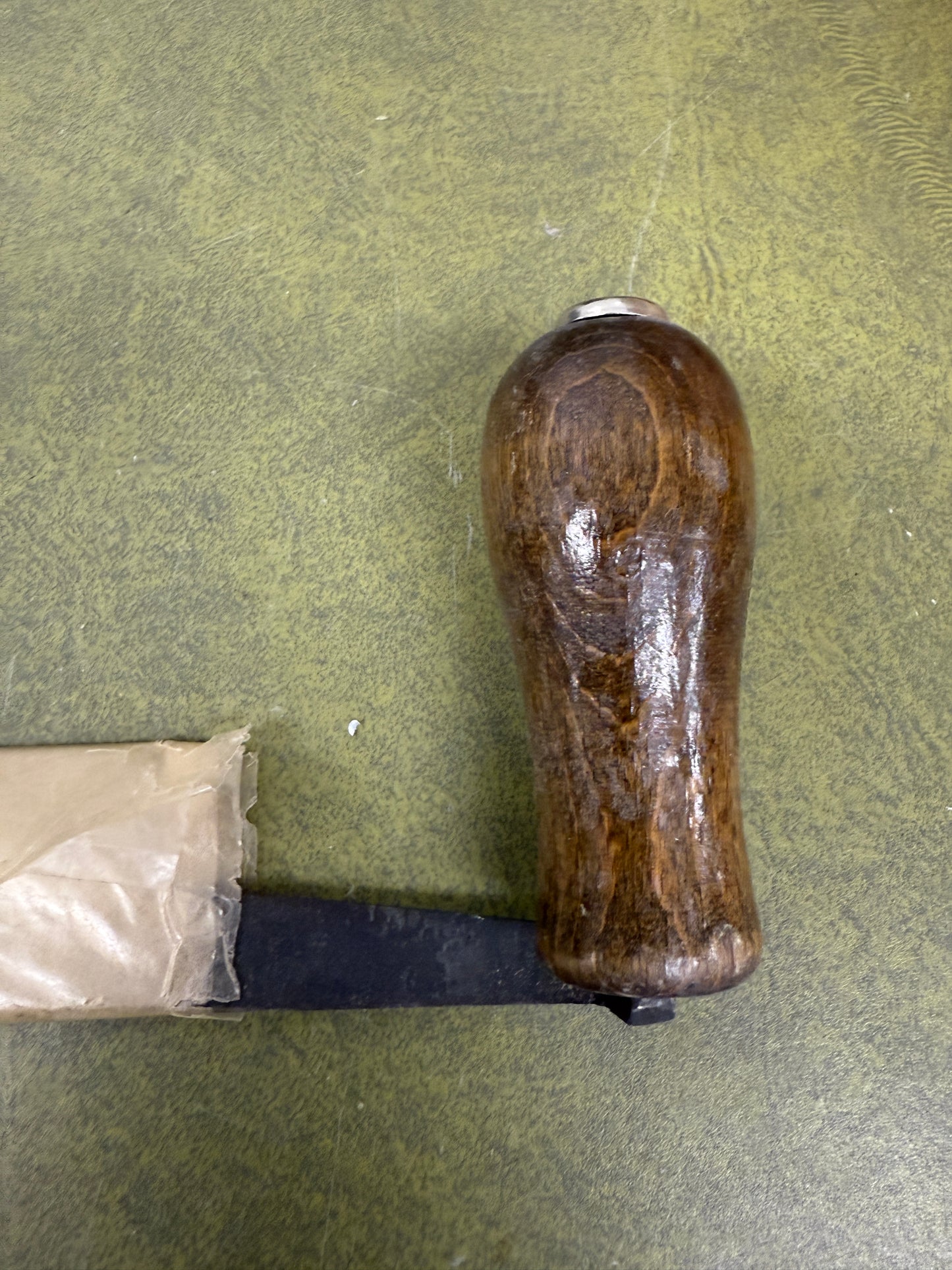 Vintage Hirsch Werkzeuge FWB 225mm draw knife, Wood Handles Tool