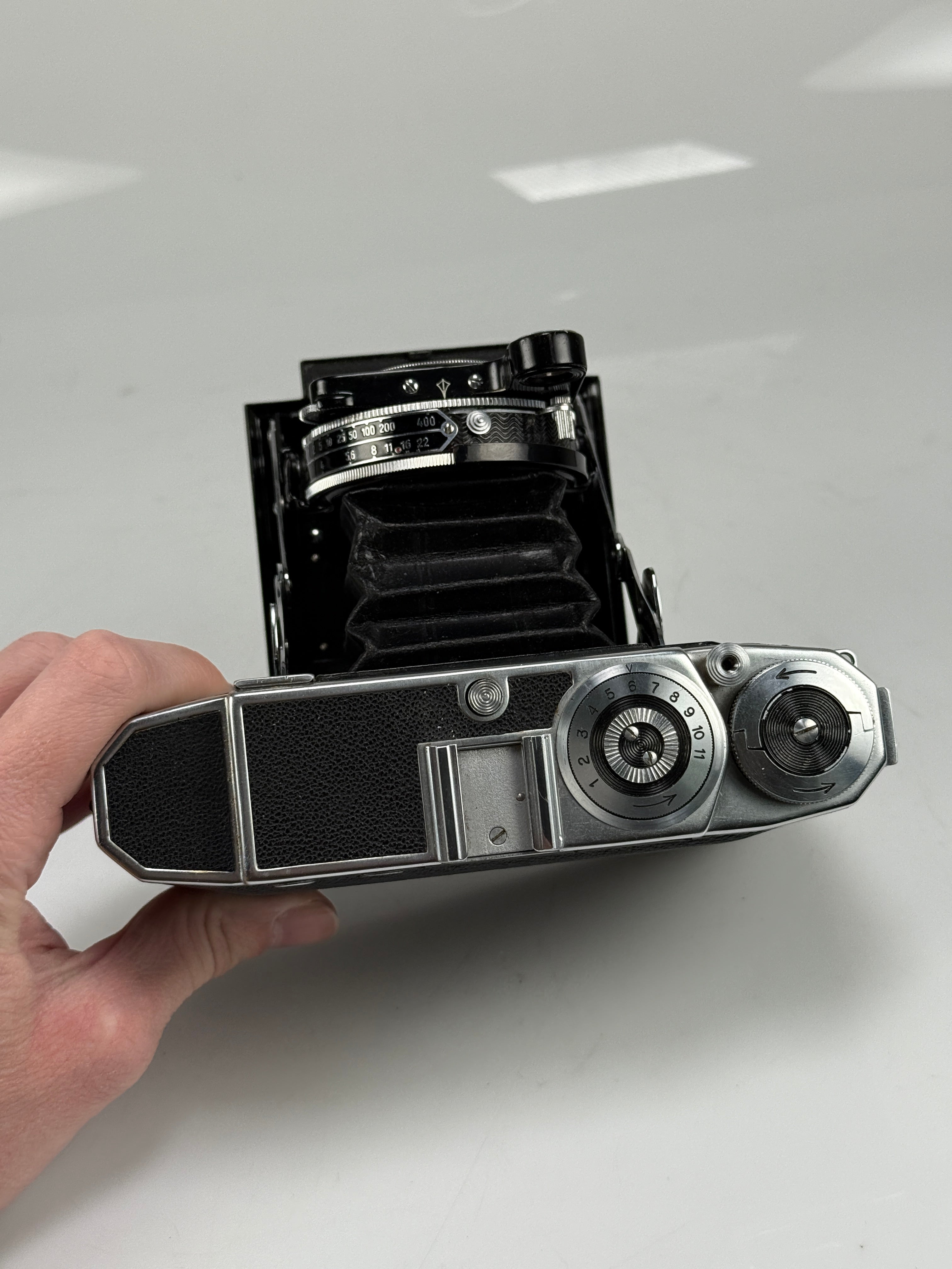 カメラ 【貴重な完動品】蛇腹カメラ Zeiss ikon Tessar F4.5