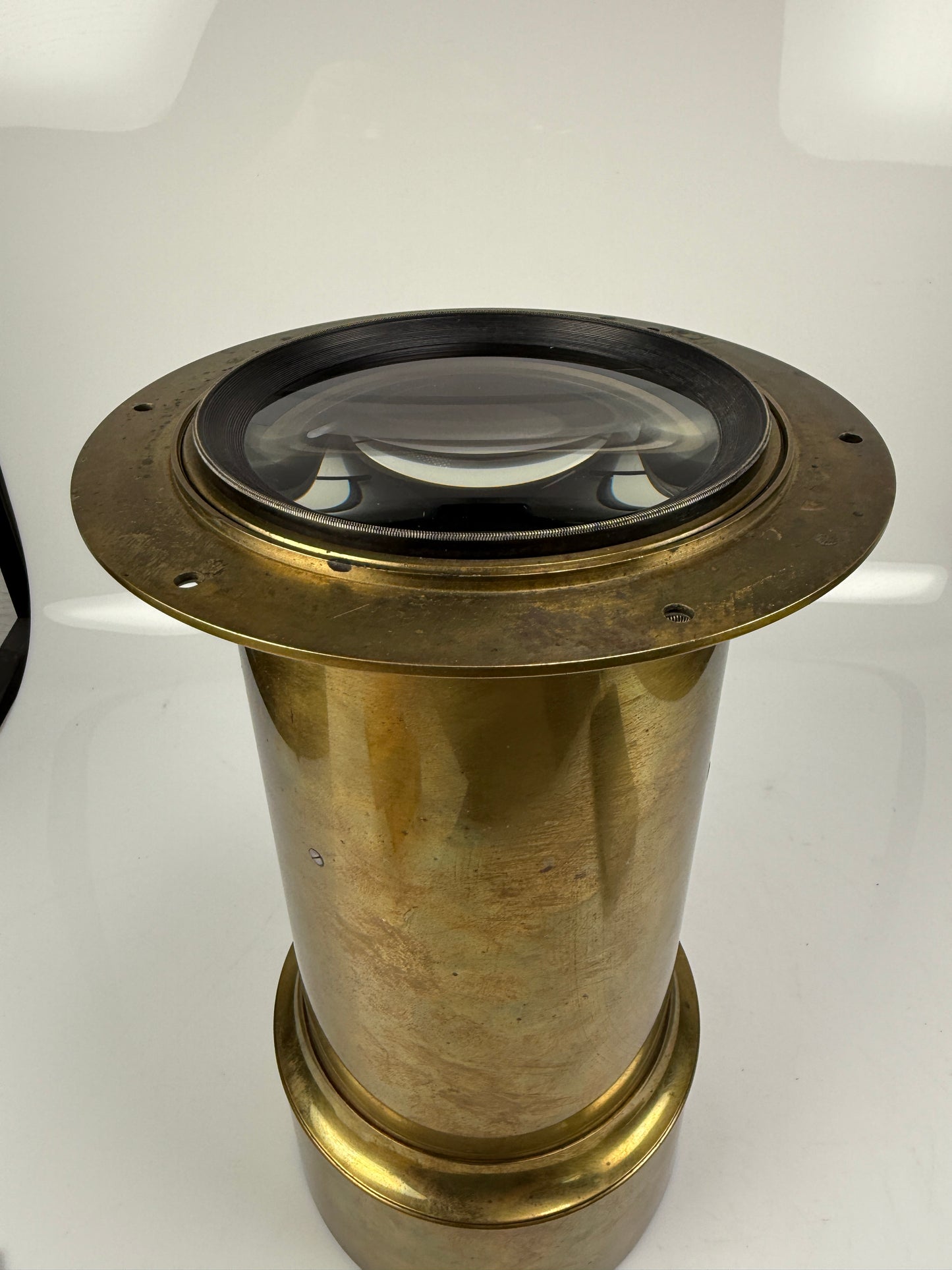 Voigtlander portrait lens vintage brass lens petzval large no 7