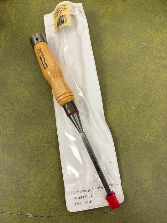 Vintage Footprint 545 sheffield 1/4'' 6mm Spoon Bit Wood Carving Chisel Tool