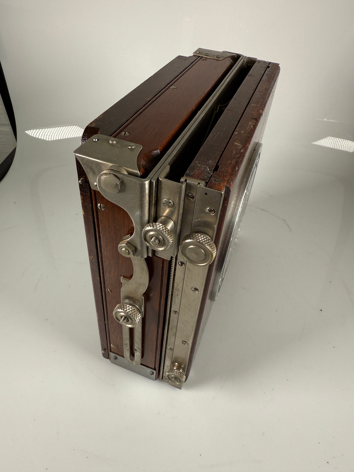 Deardorff 5X7 Large Format Film Wooden Camera Body with 4X5 Reducing Back