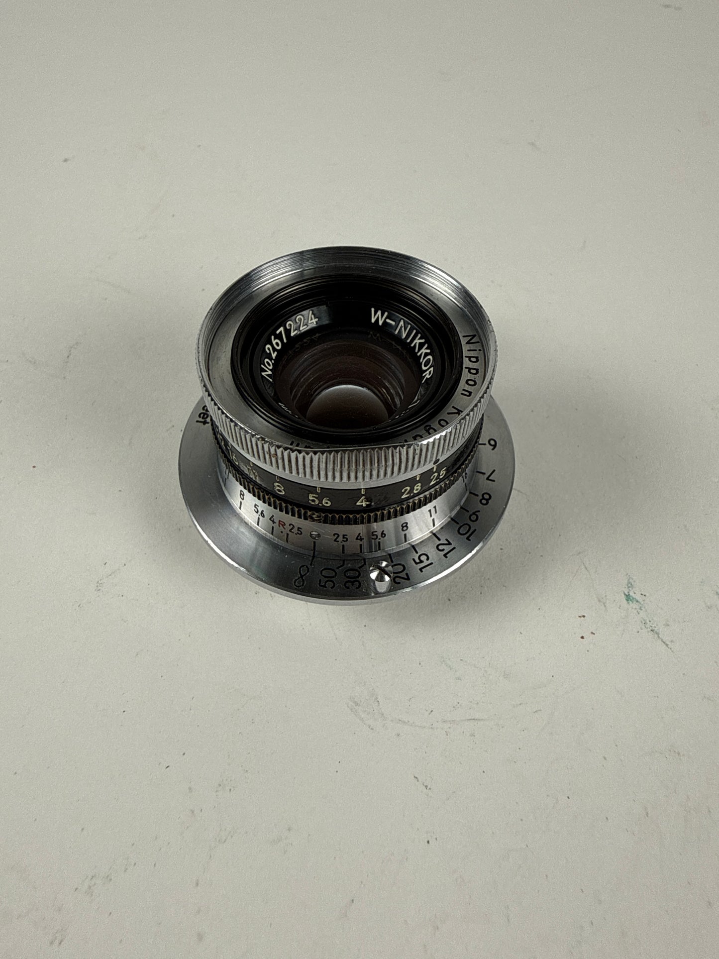 NIKON W-Nikkor 35mm 3.5cm F2.5 Leica L39 LTM Lens Rangefinder Black belt