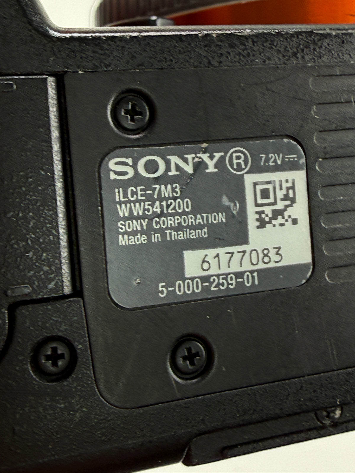 Sony Alpha A7III 24 MP Full-Frame Mirrorless Camera (Body Only)