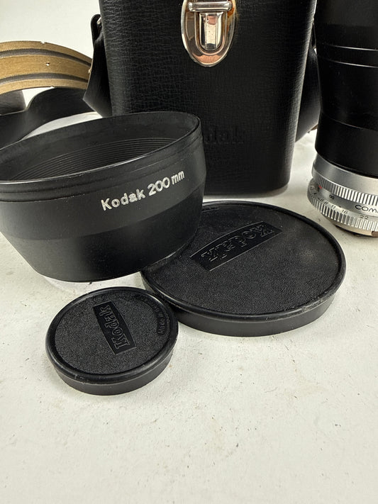 Schneider Retina Tele-Xenar 200mm f4.8 Kodak Reflex Mount Lens