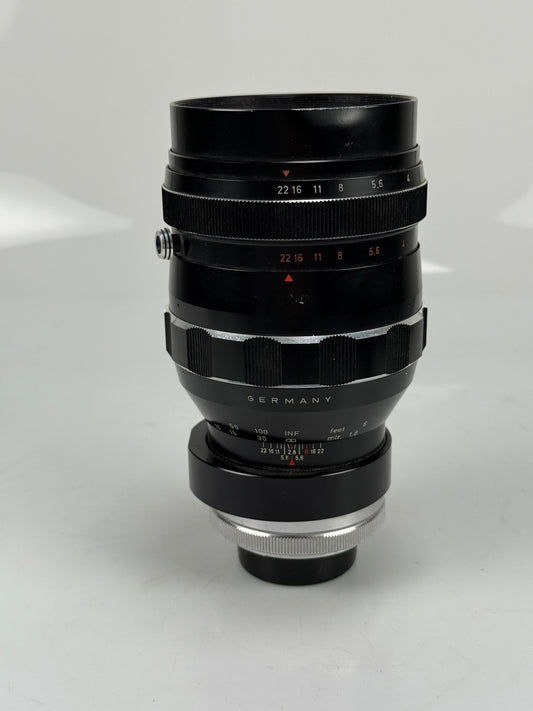 Isco-Gottingen 180mm f2.8 Tele-Iscaron Exakta mount