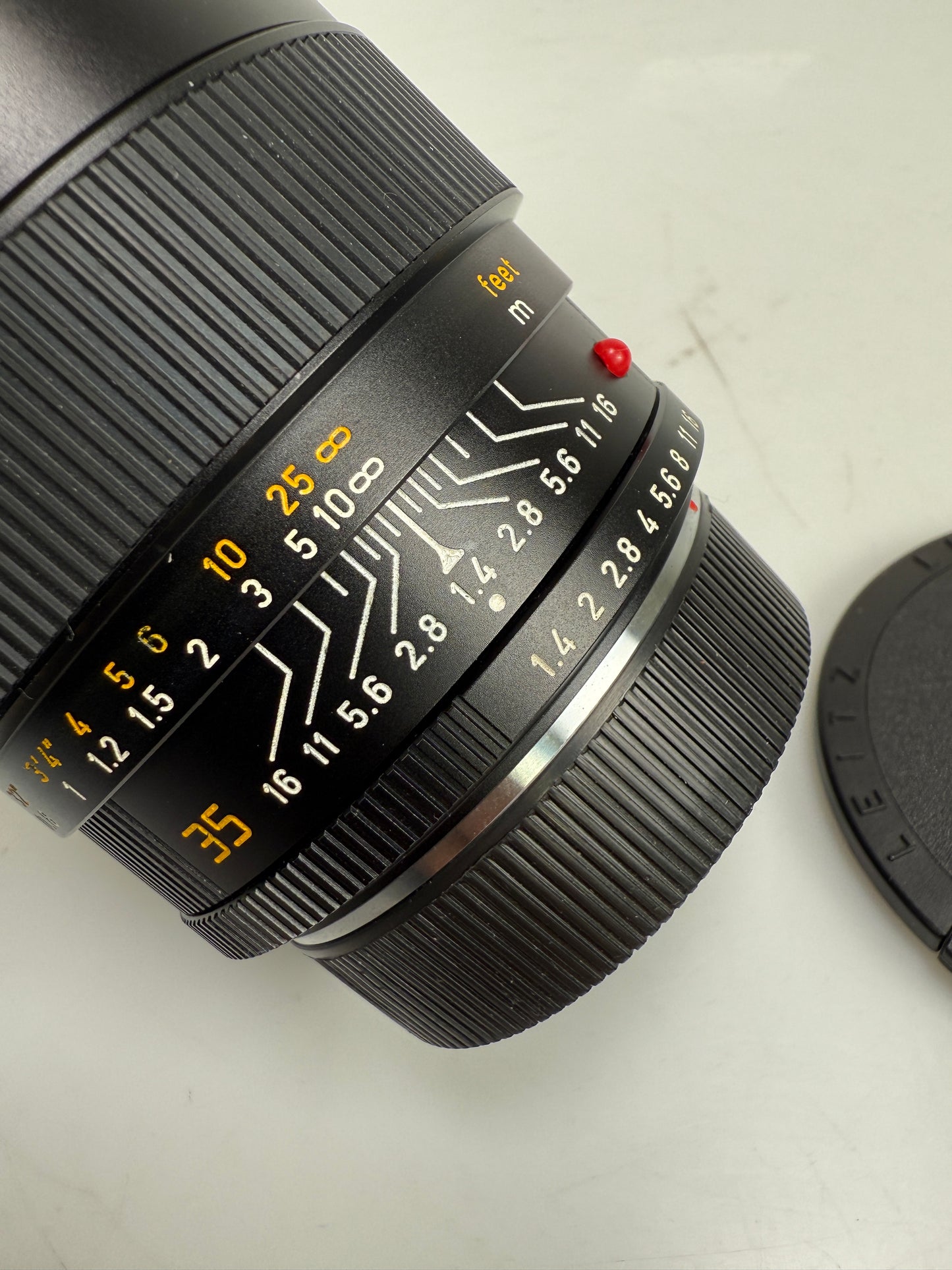 LEICA LEITZ 35MM SUMMILUX-R F1.4 3RD CAM R 11144 LENS
