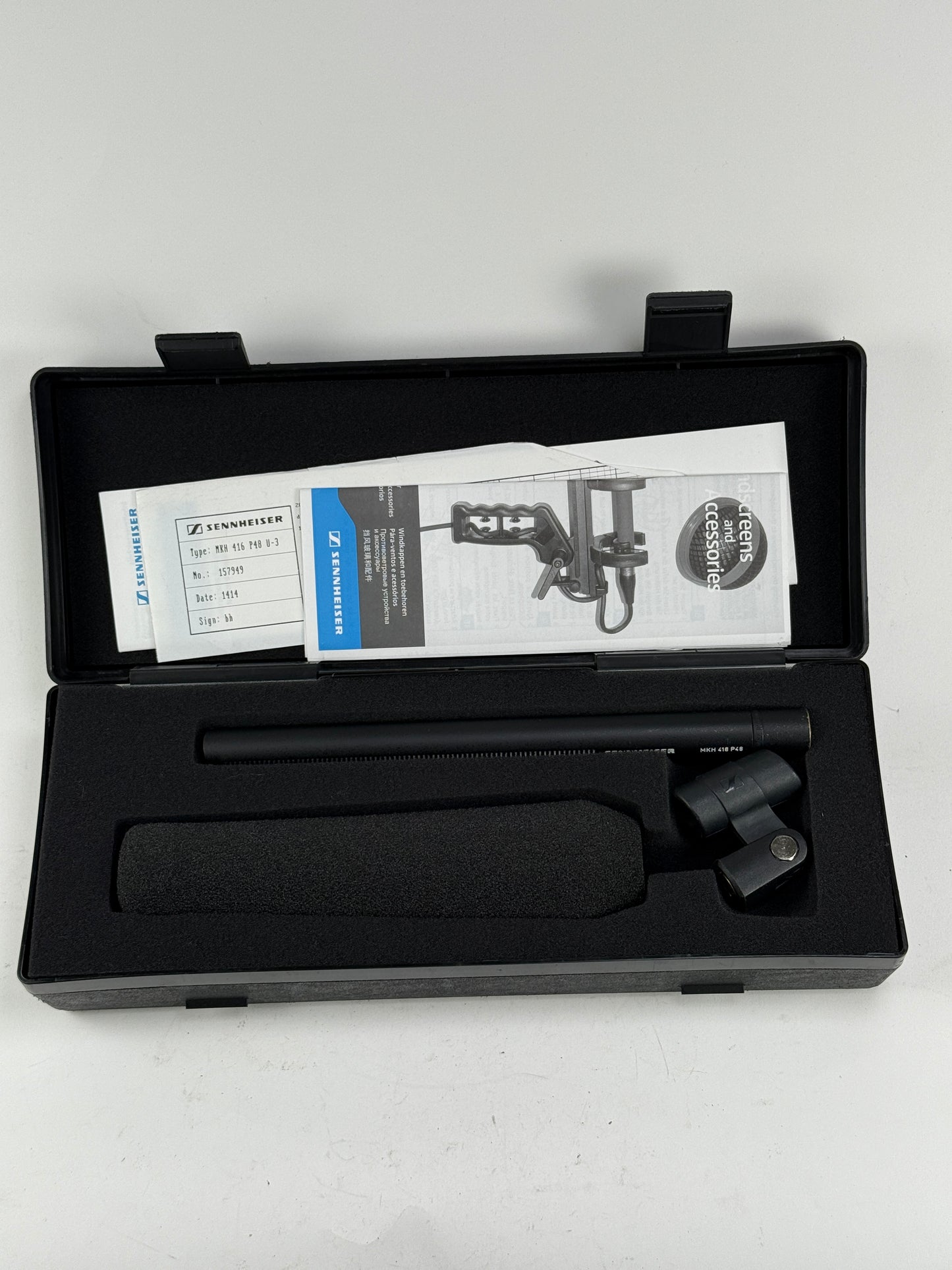 Sennheiser MKH 416 P48 Shotgun Microphone Super cardioid