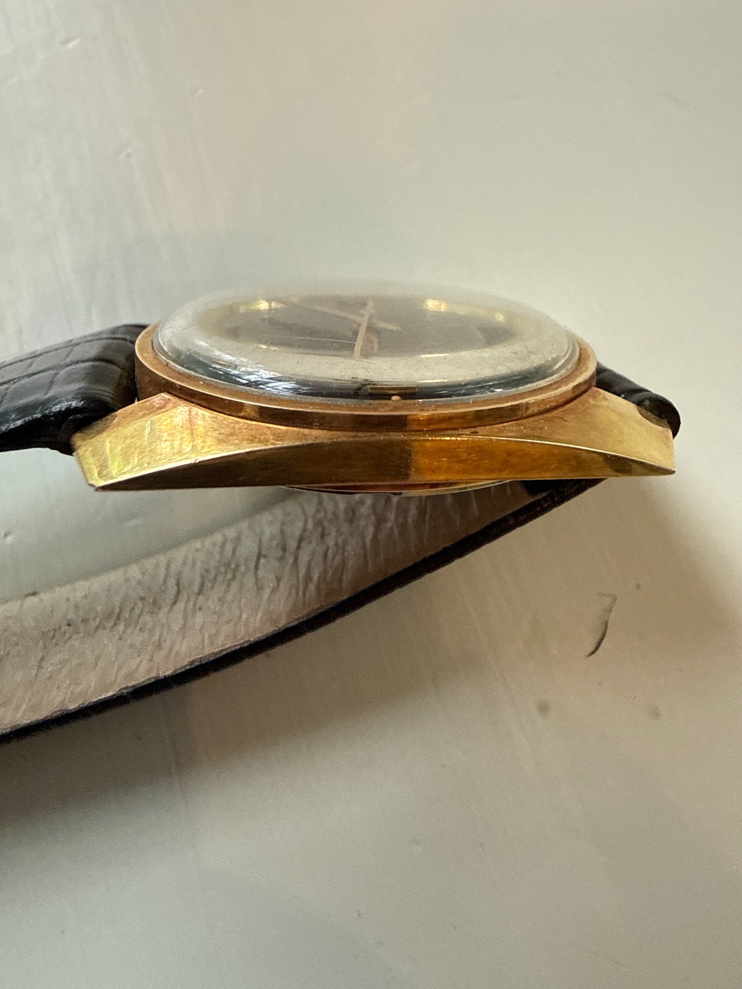 FORTIS ESTORIL 21 Jewel manual wind WRIST WATCH MEN’S DATE RARE