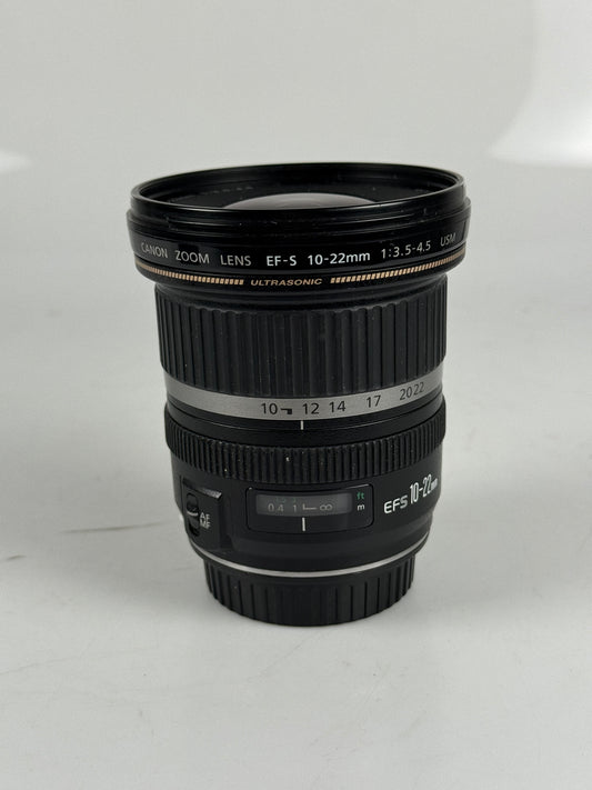 Canon EF-S 10-22mm f3.5-4.5 USM AF Lens