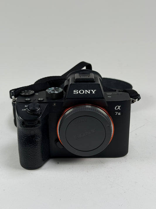 Sony Alpha A7III 24 MP Full-Frame Mirrorless Camera (Body Only)