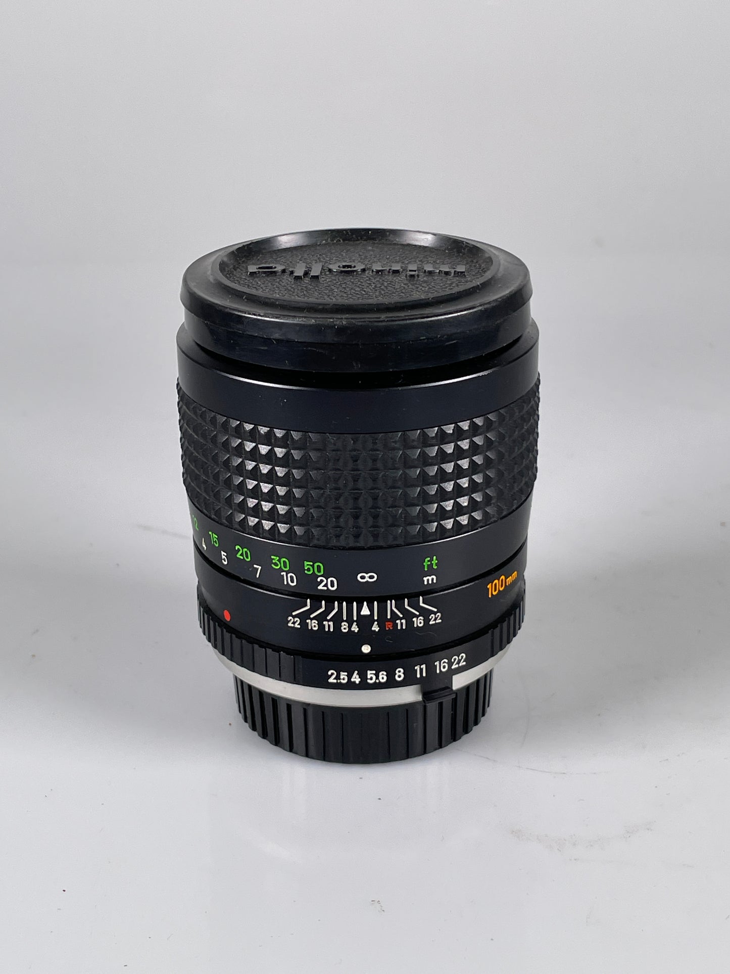Minolta MC Tele Rokkor-PF 100mm f2.5 Telephoto MF Lens