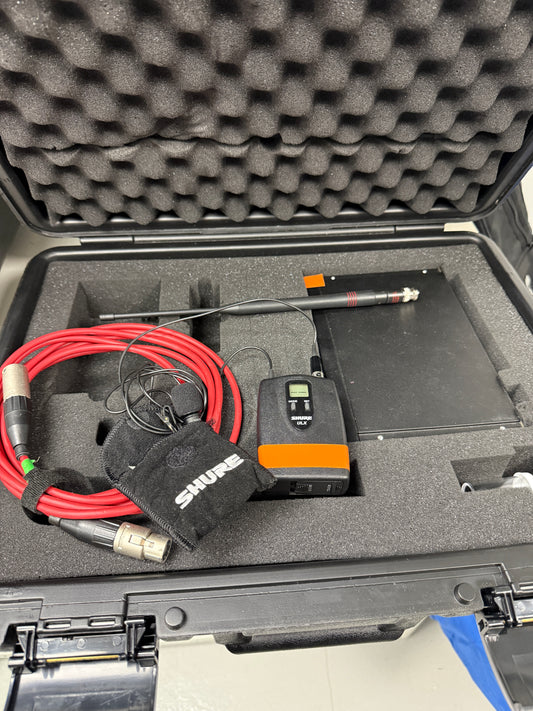 SHURE ULX1-M1 kit with Lav Mic & ULXP4 Receiver