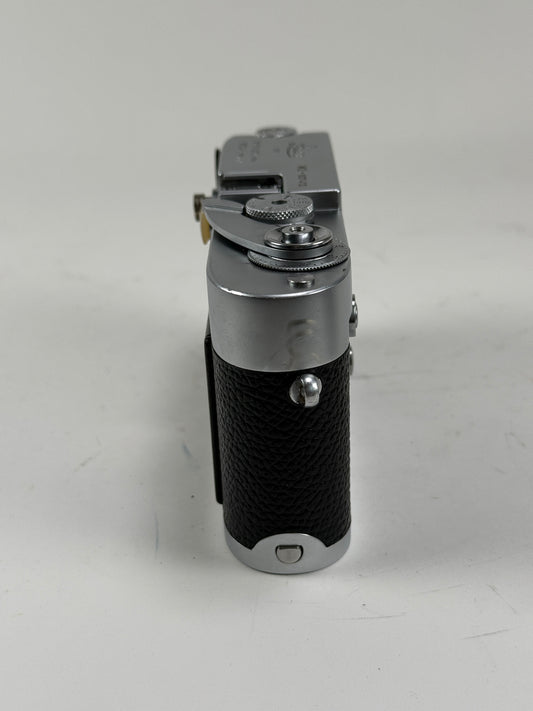 Leica M2 button rewind Chrome 35mm rangefinder film camera body YYE CLA