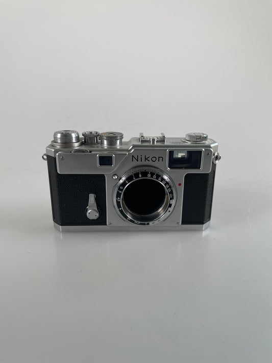 Nikon S3 EARLY 35mm Film Camera Rangefinder body #196