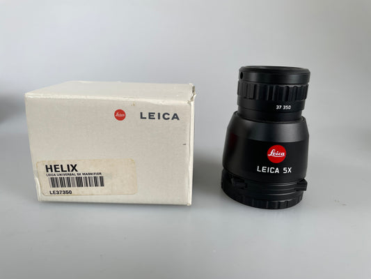 Leica Universal Loupe 5x Magnifying Lupe 37350 with film mount for slide
