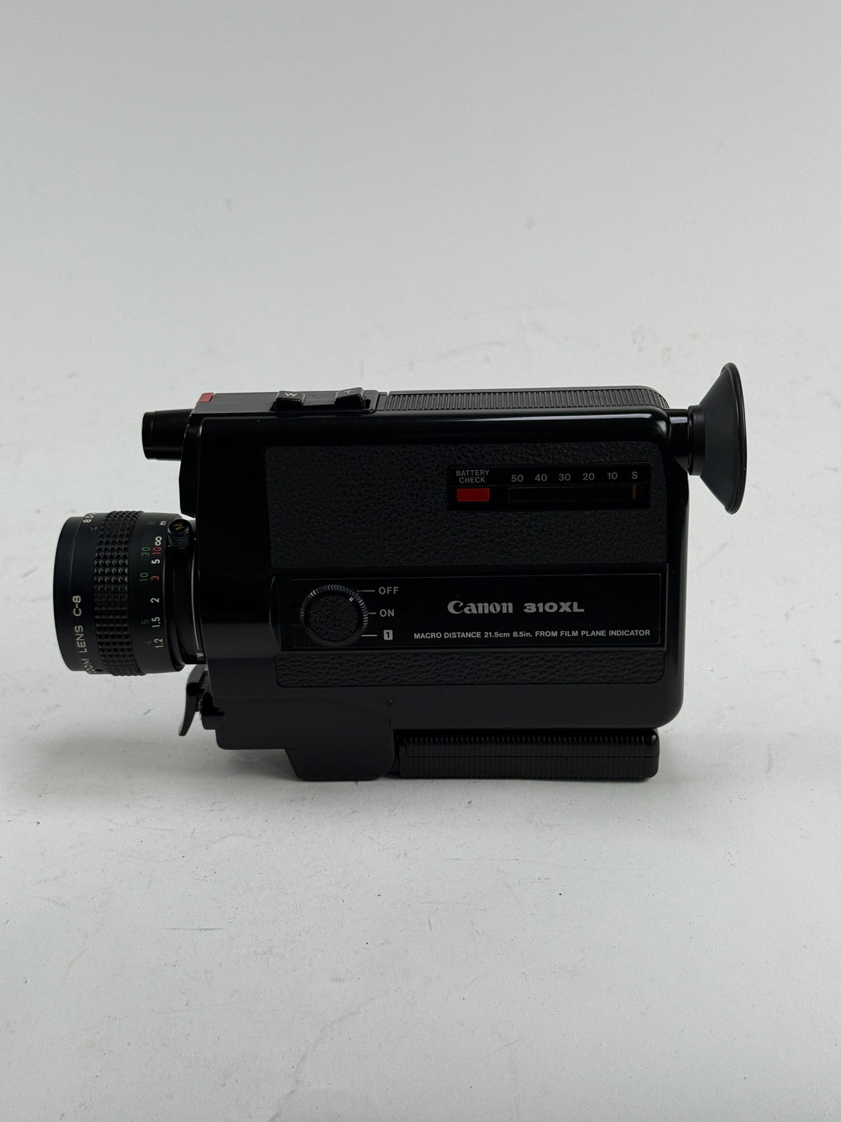 Canon Canosound 310XL Super 8 Film Camera with Canon Lens C-8 8.5-25.5mm f1 Macro