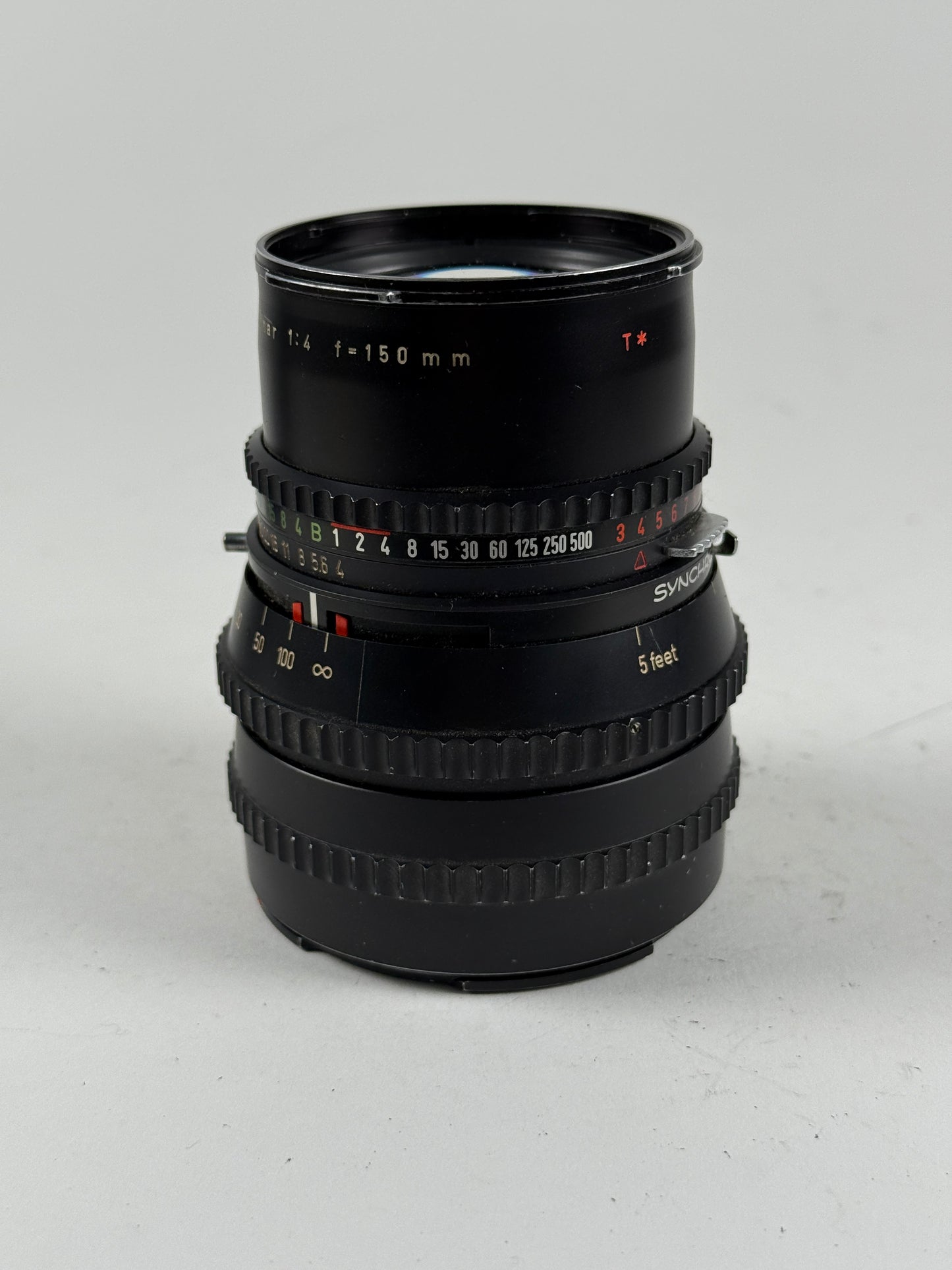 Hasselblad 150mm f4 Zeiss Sonnar C T* black Lens 150/4 Chrome