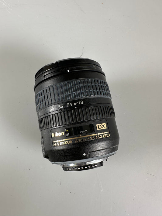 Nikon AF-S DX Nikkor 18-70mm f/3.5-4.5 G ED IF Autofocus APS-C Lens