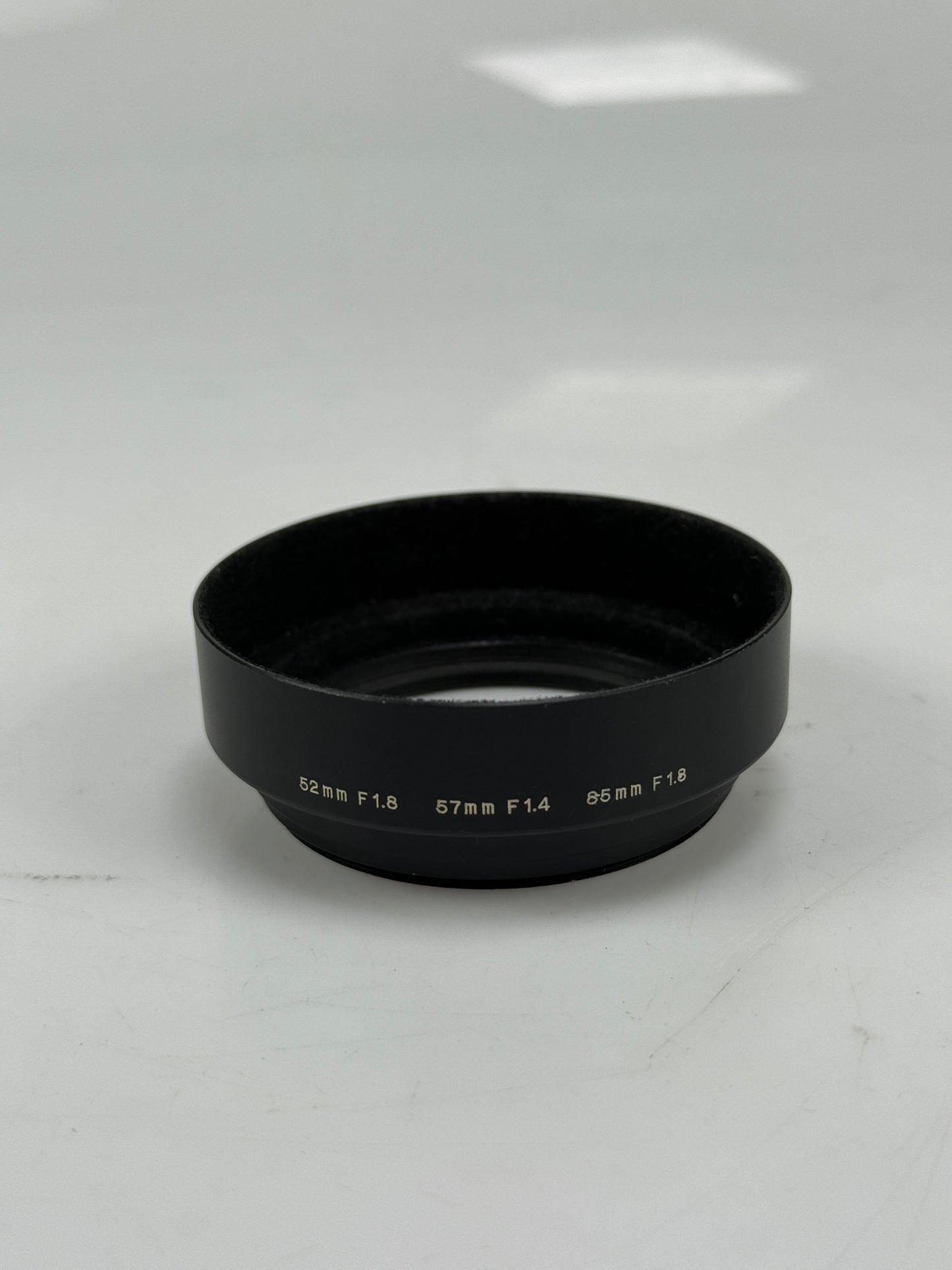 Konica 55mm Metal Lens Hood 52mm f1.8 57mm f1.4 85mm F1.8
